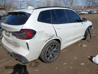 2022 BMW X3 xDrive30i with VIN 5UX53DP00N9M13841, listed as a IAAI auction lot 41677305 with 58,100 mi miles and . Bid and sale history available at DreamBid. Image 4.