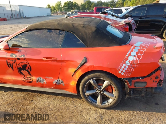 2015 Ford Mustang V6 with VIN 1FATP8EM5F5333315, listed as a IAAI auction lot 40317316 with 141,283 mi miles and . Bid and sale history available at DreamBid. Image 6.