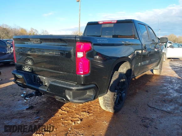 2023 Chevrolet Silverado 1500 LT Trail Boss with VIN 3GCUDFE86PG293500, listed as a IAAI auction lot 41071914 with 17,903 mi miles and . Bid and sale history available at DreamBid. Image 4.