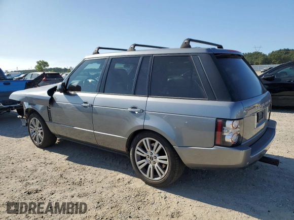2012 Land Rover Range Rover HSE Lux with VIN SALMF1D46CA363185, listed as a Copart auction lot 63715095 with 151,154 mi miles and Salvage title. Bid and sale history available at DreamBid. Image 2.