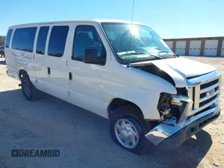 2009 Ford Econoline Passenger XL with VIN 1FBSS31L49DA13485, listed as a IAAI auction lot 41644578 with 126,803 mi miles. Bid and sale history available at carsss.com. Image 1.
