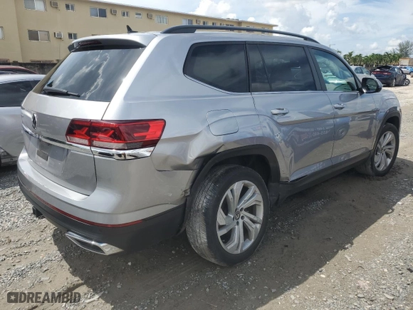 2022 Volkswagen Atlas 3.6L V6 SE w/Technology with VIN 1V2WR2CA6NC515461, listed as a Copart auction lot 71302594 with 85,911 mi miles and Non Repairable. Bid and sale history available at carsss.com. Image 3.