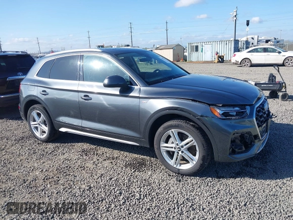 2021 Audi Q5 Premium with VIN WA1G2AFY4M2044986, listed as a IAAI auction lot 42073573 with 58,388 mi miles and . Bid and sale history available at DreamBid. Image 1.