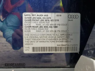 2018 Audi Q5 Premium Plus with VIN WA1BNAFY4J2147970, listed as a Copart auction lot 50932075 with 86,090 mi miles and Clean Title. Bid and sale history available at carsss.com. Image 13.