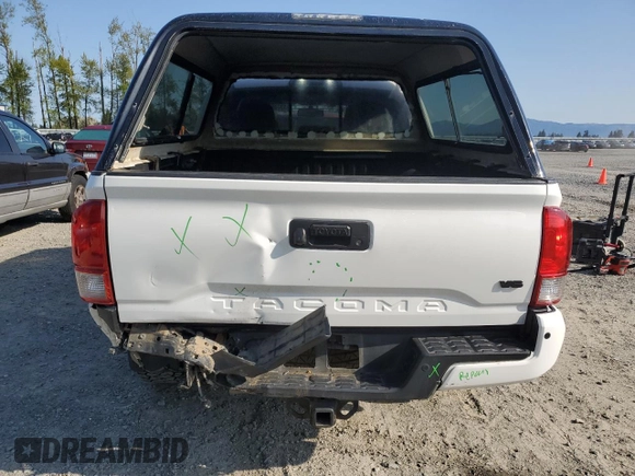 2017 Toyota Tacoma SR5 with VIN 5TFCZ5AN1HX071690, listed as a Copart auction lot 53740345 with 119,841 mi miles and Salvage Title. Bid and sale history available at carsss.com. Image 6.