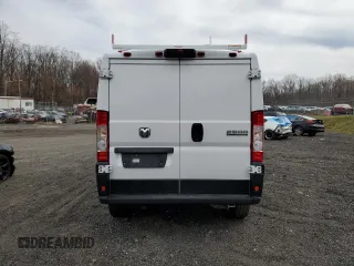 2023 Ram ProMaster Cargo with VIN 3C6LRVVG3PE527237, listed as a Copart auction lot 45252854 with 24,904 mi miles and Salvage Title. Bid and sale history available at DreamBid. Image 6.