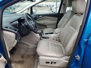 2014 Ford C-Max SEL with VIN 1FADP5BU3EL501129, listed as a Copart auction lot 51855895 with 67,462 mi miles and Salvage Title. Bid and sale history available at DreamBid. Image 7.