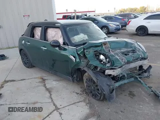 2016 MINI Cooper Hardtop 4 Door S with VIN WMWXU3C58G2D28227, listed as a IAAI auction lot 38046281 with 56,694 mi miles. Bid and sale history available at carsss.com. Image 1.