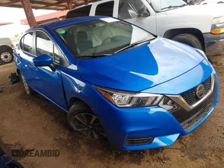 2022 Nissan Versa SV z VIN 3N1CN8EV1NL866093, wystawiony jako IAAI lot #42195116 z przebiegiem 32 169 mil mil oraz . Historia ofert i sprzedaży dostępna na DreamBid. Obrazek 1.