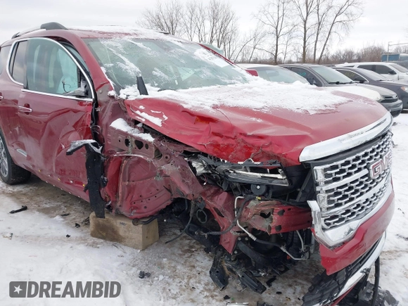2021 GMC Acadia Denali with VIN 1GKKNXLS8MZ144319, listed as a IAAI auction lot 41287238 with 41,146 mi miles and . Bid and sale history available at DreamBid. Image 6.