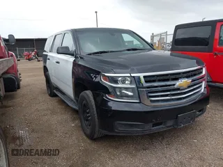 2020 Chevrolet Tahoe Commercial with VIN 1GNLCDEC4LR175924, listed as a IAAI auction lot 42636494 with 108,086 mi miles and . Bid and sale history available at DreamBid. Image 1.