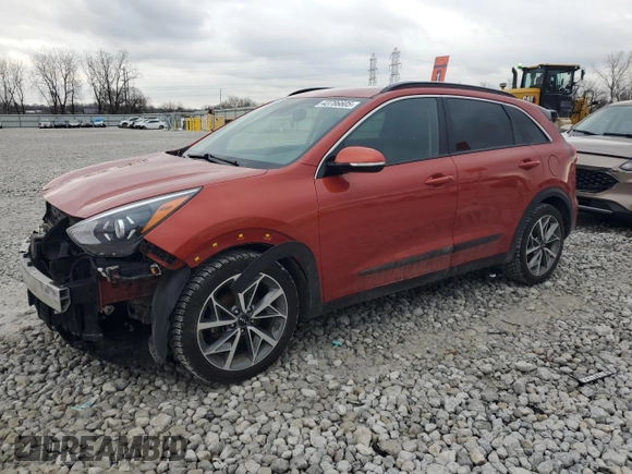 2022 Kia Niro Touring SE with VIN KNDCC3LC3N5532610, listed as a Copart auction lot 43786605 with 179,603 mi miles and Salvage Title. Bid and sale history available at carsss.com. Image 1.