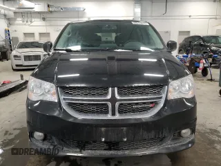2017 Dodge Grand Caravan Crew Plus with VIN 2C4RDGDG3HR702035, listed as a Copart auction lot 46944875 with 214,058 mi miles and Salvage Title. Bid and sale history available at DreamBid. Image 5.