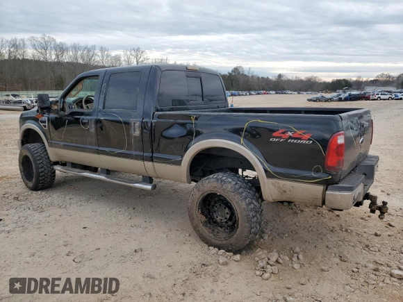 2008 Ford Super Duty F-250 SRW XL with VIN 1FTSW21588ED88428, listed as a Copart auction lot 43447865 with 193,035 mi miles and Salvage Title. Bid and sale history available at carsss.com. Image 2.