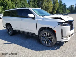 2021 Cadillac Escalade Sport with VIN 1GYS4FKL8MR285811, listed as a Copart auction lot 69693544 with 49,793 mi miles and Salvage Title. Bid and sale history available at carsss.com. Image 4.