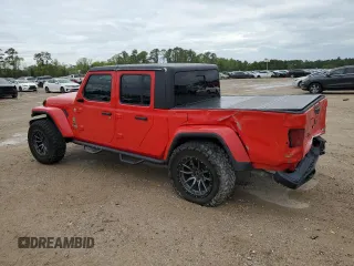 2022 Jeep Gladiator High Altitude with VIN 1C6HJTFG2NL135841, listed as a Copart auction lot 50785915 with 35,309 mi miles and Salvage title. Bid and sale history available at DreamBid. Image 2.