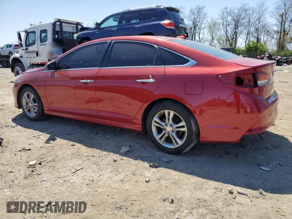 2018 Hyundai Sonata Sport with VIN 5NPE34AF4JH631829, listed as a Copart auction lot 51757045 with 178,596 mi miles and Salvage Title. Bid and sale history available at carsss.com. Image 2.