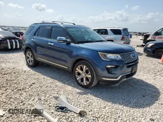 2018 Ford Explorer Platinum с VIN 1FM5K8HT3JGB17363, выставлен на аукционе Copart как лот 61591685 с пробегом 85 355 миль миль и Списание • Salvage title. История ставок и продаж доступна на DreamBid. Изображение 4.