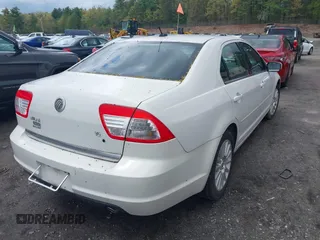 2009 Mercury Milan Premier with VIN 3MEHM08199R606915, listed as a IAAI auction lot 42193807 with 75,769 mi miles and . Bid and sale history available at DreamBid. Image 4.