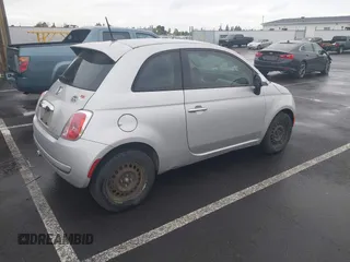 2014 FIAT 500 Pop with VIN 3C3CFFAR7ET264083, listed as a IAAI auction lot 42142971 with 130,549 mi miles. Bid and sale history available at carsss.com. Image 4.
