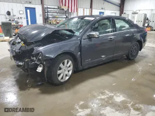 2007 Lincoln MKZ with VIN 3LNHM26T27R623131, listed as a Copart auction lot 52735415 with 146,697 mi miles and Salvage Title. Bid and sale history available at carsss.com. Image 1.