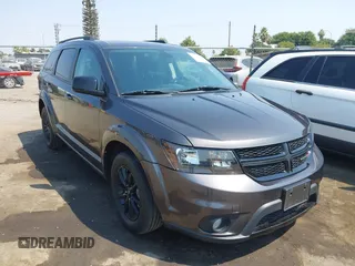 2019 Dodge Journey SE with VIN 3C4PDCBB7KT870997, listed as a IAAI auction lot 42721352 with 44,927 mi miles and . Bid and sale history available at DreamBid. Image 1.
