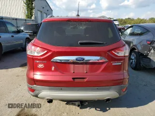 2014 Ford Escape Titanium with VIN 1FMCU0JXXEUD13856, listed as a Copart auction lot 76608764 with 116,178 mi miles and Clean Title. Bid and sale history available at carsss.com. Image 6.