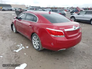 2012 Buick LaCrosse Touring with VIN 1G4GJ5E35CF318625, listed as a IAAI auction lot 40883410 with 92,845 mi miles. Bid and sale history available at carsss.com. Image 3.
