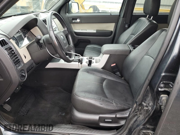 2009 Mercury Mariner Premier with VIN 4M2CU877X9KJ17955, listed as a Copart auction lot 56878845 with 165,626 mi miles and Salvage title. Bid and sale history available at DreamBid. Image 7.