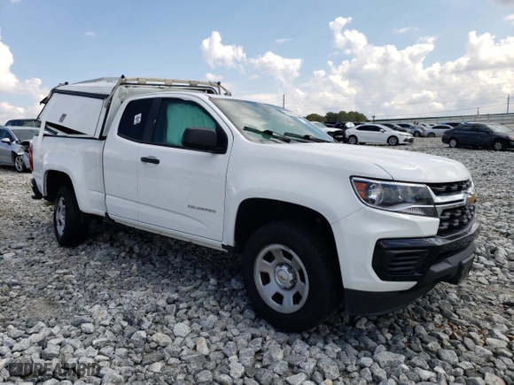 2022 Chevrolet Colorado 2WD Work Truck with VIN 1GCHSBEAXN1114194, listed as a Copart auction lot 63650074 with 0 mi miles and Salvage Title. Bid and sale history available at carsss.com. Image 4.
