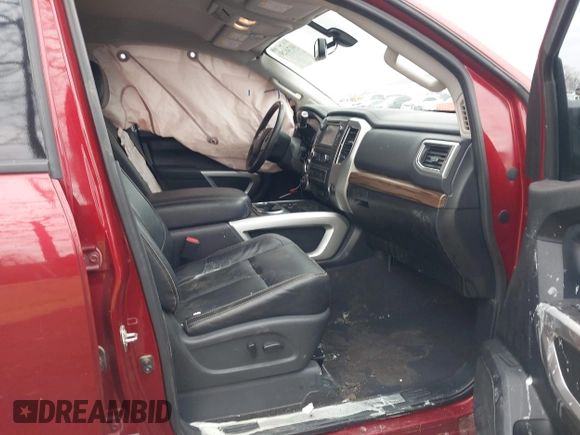 2017 Nissan Titan XD PRO-4X with VIN 1N6BA1F41HN570333, listed as a IAAI auction lot 41741250 with 62,948 mi miles. Bid and sale history available at carsss.com. Image 5.