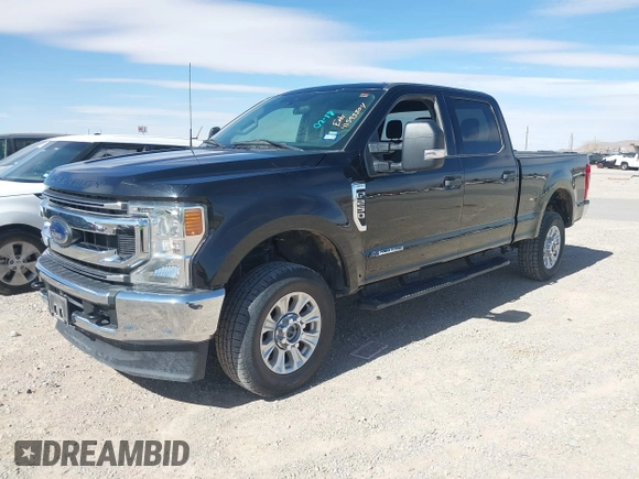 2022 Ford F-250 XL with VIN 1FT7W2BT9NEF60190, listed as a IAAI auction lot 41593504 with 54,540 mi miles and . Bid and sale history available at DreamBid. Image 2.