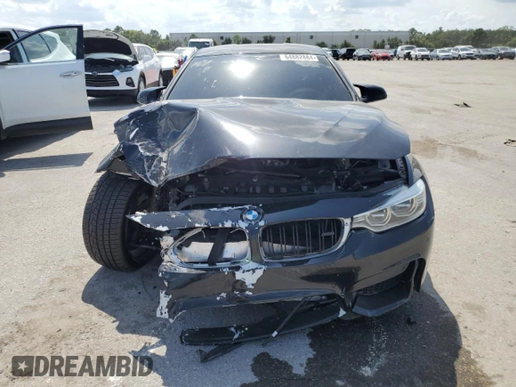 2016 BMW M4 with VIN WBS3R9C52GK338151, listed as a Copart auction lot 64882884 with Not Provided miles and Salvage Title. Bid and sale history available at carsss.com. Image 5.