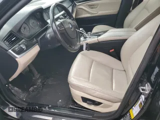 2012 BMW 5 Series 528i xDrive with VIN WBAXH5C55CC595066, listed as a Copart auction lot 46647335 with 124,330 mi miles and Salvage Title. Bid and sale history available at DreamBid. Image 7.
