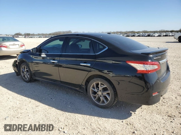 2015 Nissan Sentra SR with VIN 3N1AB7APXFY343418, listed as a Copart auction lot 47954465 with 92,077 mi miles and Salvage Title. Bid and sale history available at DreamBid. Image 2.