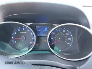 2013 Hyundai Tucson GLS with VIN KM8JU3AC3DU551018, listed as a IAAI auction lot 41988305 with 214,728 mi miles. Bid and sale history available at carsss.com. Image 7.