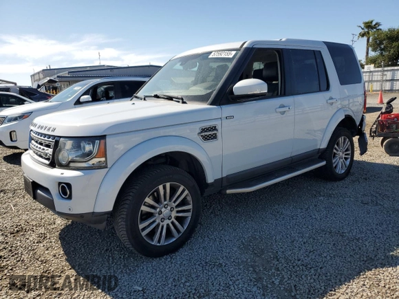 2016 Land Rover LR4 HSE Lux with VIN SALAK2V69GA792458, listed as a Copart auction lot 52592155 with 128,664 mi miles and Salvage Title. Bid and sale history available at DreamBid. Image 1.