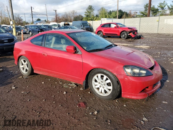 2006 Acura RSX with VIN JH4DC54826S015875, listed as a Copart auction lot 80241474 with Not Provided miles and Clean Title. Bid and sale history available at carsss.com. Image 4.