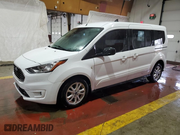 2020 Ford Transit Connect XLT z VIN NM0GS9F27L1436247, wystawiony jako Copart lot #56520525 z przebiegiem 92 557 mil mil oraz Czysty tytuł • Clean title. Historia ofert i sprzedaży dostępna na DreamBid. Obrazek 1.