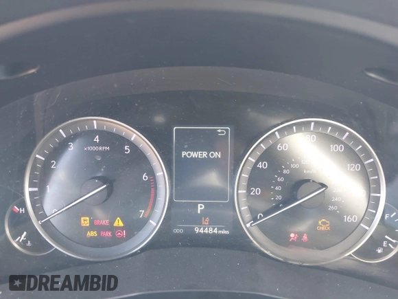 2018 Lexus ES with VIN 58ABK1GG1JU093377, listed as a IAAI auction lot 41980562 with 94,484 mi miles. Bid and sale history available at carsss.com. Image 7.