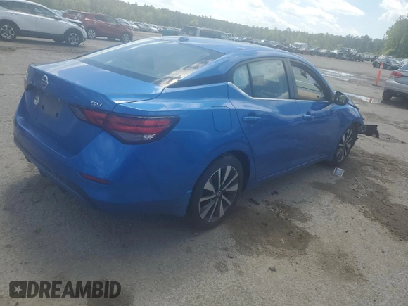 2020 Nissan Sentra SV z VIN 3N1AB8CV7LY246481, wystawiony jako Copart lot #52679955 z przebiegiem 40 476 mil mil oraz Szkoda całkowita • Salvage title. Historia ofert i sprzedaży dostępna na DreamBid. Obrazek 3.