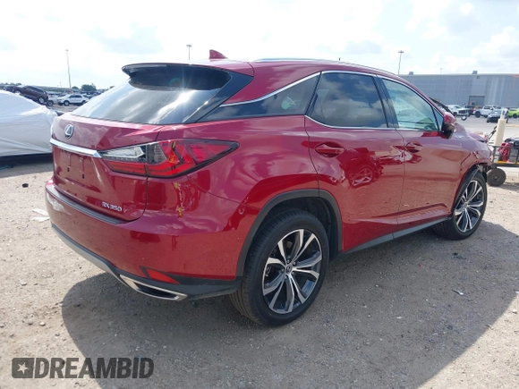 2022 Lexus RX 350 with VIN 2T2HZMAA8NC225184, listed as a IAAI auction lot 42080674 with 51,921 mi miles and . Bid and sale history available at DreamBid. Image 4.