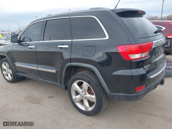2012 Jeep Grand Cherokee Overland with VIN 1C4RJFCG3CC148601, listed as a IAAI auction lot 41717658 with 127,681 mi miles. Bid and sale history available at carsss.com. Image 15.