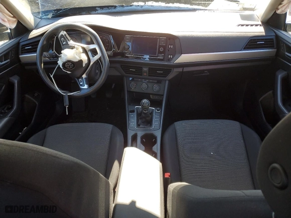 2020 Volkswagen Jetta S with VIN 3VWN57BU2LM057346, listed as a Copart auction lot 46430745 with 0 mi miles and Salvage Title. Bid and sale history available at carsss.com. Image 8.