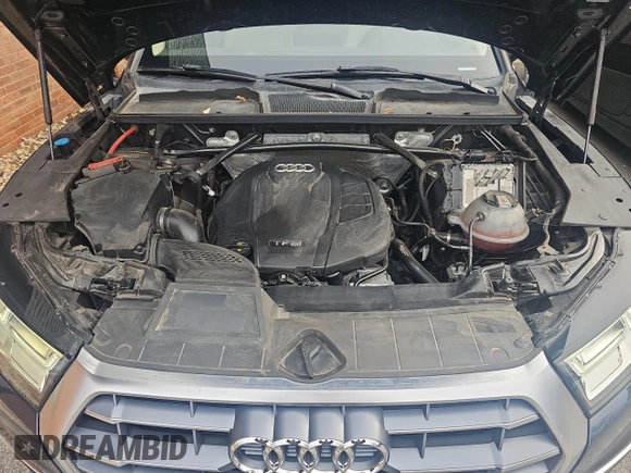2019 Audi Q5 Premium Plus with VIN WA1BNAFY5K2083360, listed as a Copart auction lot 52040605 with 36,850 mi miles and Salvage Title. Bid and sale history available at carsss.com. Image 7.