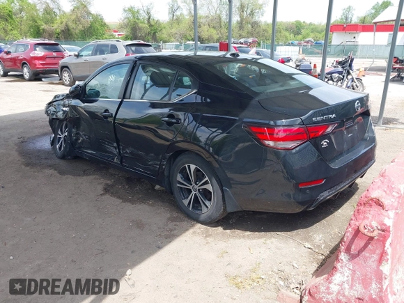 2020 Nissan Sentra SV z VIN 3N1AB8CV3LY220413, wystawiony jako IAAI lot #42128525 z przebiegiem 33 314 mil mil oraz . Historia ofert i sprzedaży dostępna na DreamBid. Obrazek 3.