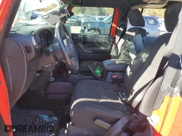 2017 Jeep Wrangler Sport with VIN 1C4AJWAGXHL515808, listed as a Copart auction lot 83845134 with Not Provided miles and Salvage Title. Bid and sale history available at DreamBid. Image 7.