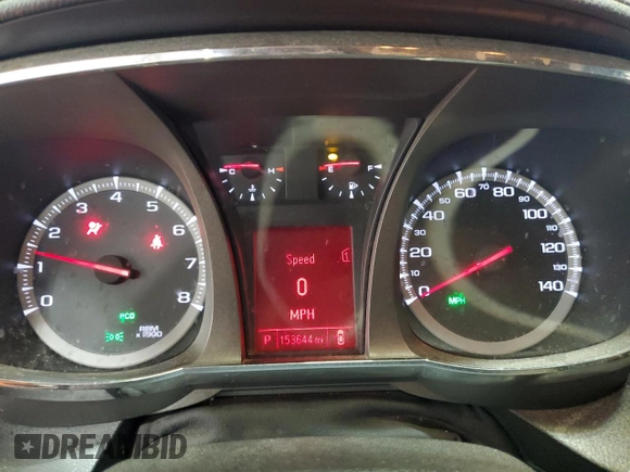 2012 GMC Terrain SLE-2 with VIN 2GKFLTEK4C6264464, listed as a Copart auction lot 54685025 with 153,644 mi miles and Salvage Title. Bid and sale history available at carsss.com. Image 9.