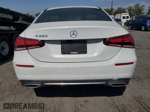 2020 Mercedes-Benz A 220 with VIN W1K3G4EB6LW043095, listed as a Copart auction lot 61063645 with 75,576 mi miles and Clean title. Bid and sale history available at DreamBid. Image 6.