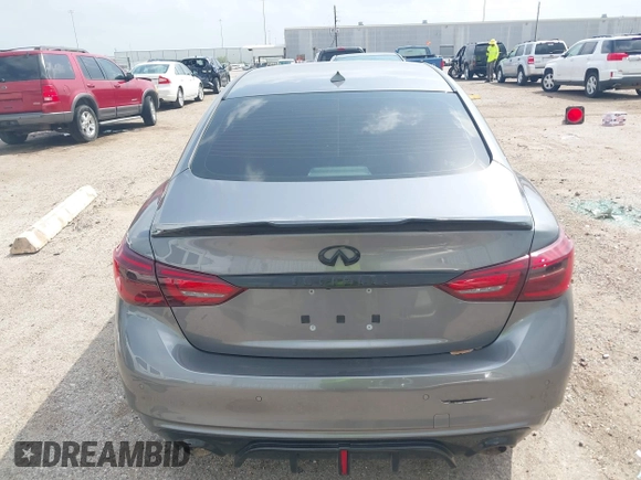2021 Infiniti Q50 Sensory with VIN JN1EV7CP5MM703829, listed as a IAAI auction lot 41951117 with 60,314 mi miles and . Bid and sale history available at DreamBid. Image 17.